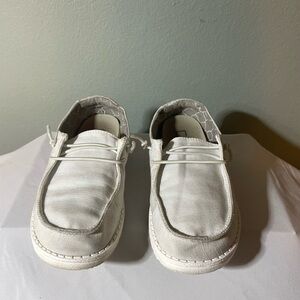 Hey Dude Kids Shoes in White